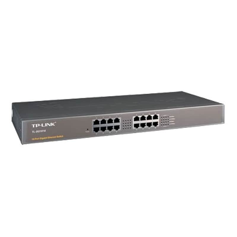 TP-LINK TP-Link TL-SG1016 Network Switch Unmanaged L2 10/100/1000 Mbps με 16 Θύρες