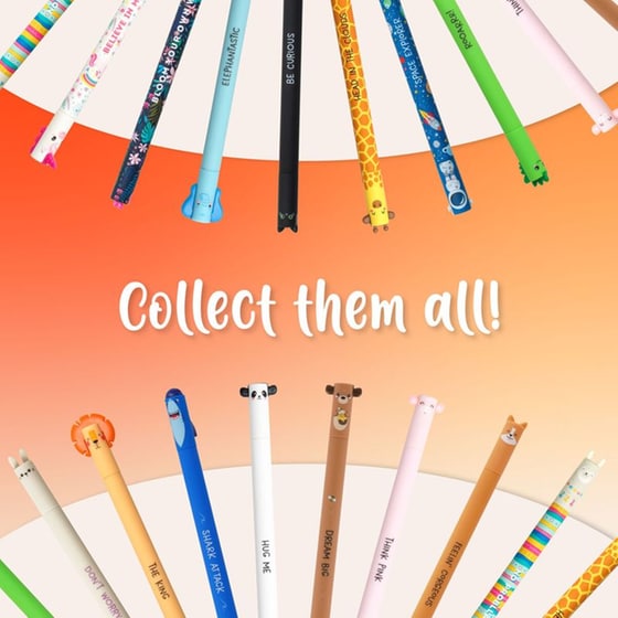 Στυλό Gel Legami Erasable Teddy Bear 0.7 mm Καφέ (1 Τεμάχιο) image 3