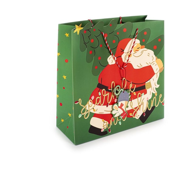 Σακούλα Δώρου Tri-Coastal Xmas Santa Large image 1