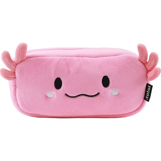 Λούτρινη Κασετίνα Οβάλ i-Total Kawaii Axolutely image 0