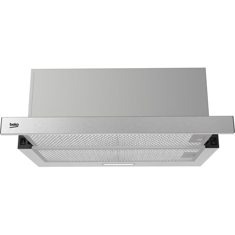 BEKO HNT61520XH 60 cm Inox Απορροφητήρας Συρόμενος BEKO