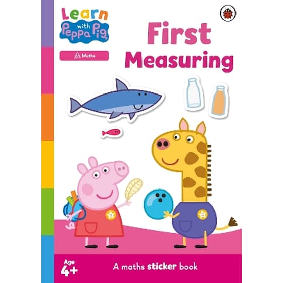 Learn with Peppa: First Measuring sticker activity book image 0