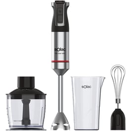 Σετ Ραβδομπλέντερ SOLAC BA5618 PRO CHEF 1500 W Ασημί/Μαύρο