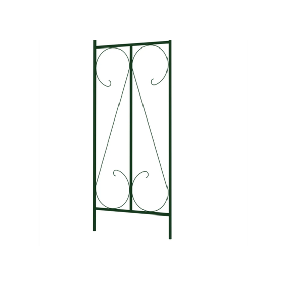 vidaXL Αψίδα Κήπου Σκούρο Πράσινο 120 x 38 x 258 εκ. Σιδερένια image 3