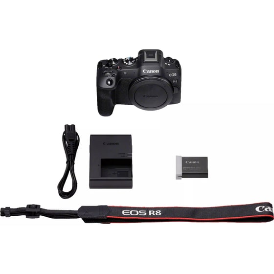 Φωτογραφική Μηχανή Mirrorless Canon EOS R8 - Μαύρο image 7