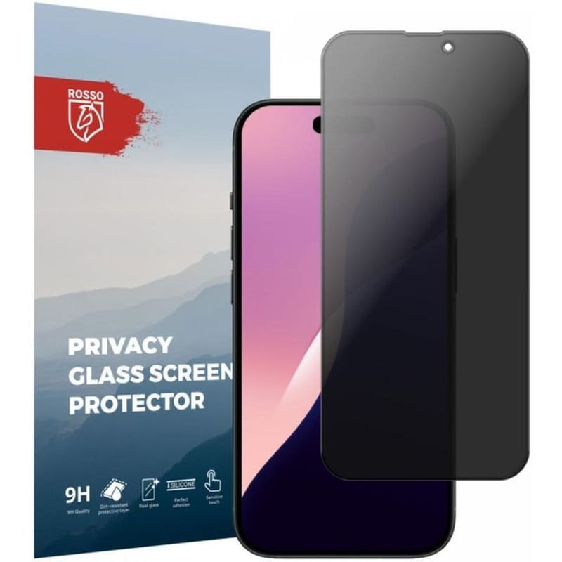 Προστατευτικό οθόνης Apple iPhone 16 Pro - Rosso Rosso Tempered Glass Privacy 9h