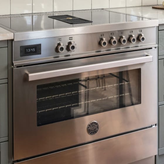 BERTAZZONI PROCH94I1EGIT Air-Tec 86 Lt Ανθρακί Επαγωγική Ηλεκτρική Κουζίνα image 1