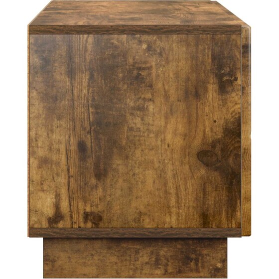 Βάση Τηλεόρασης VidaXL 90x34.5x40 cm - Καπνισμένο Ξύλο Δρυός image 4
