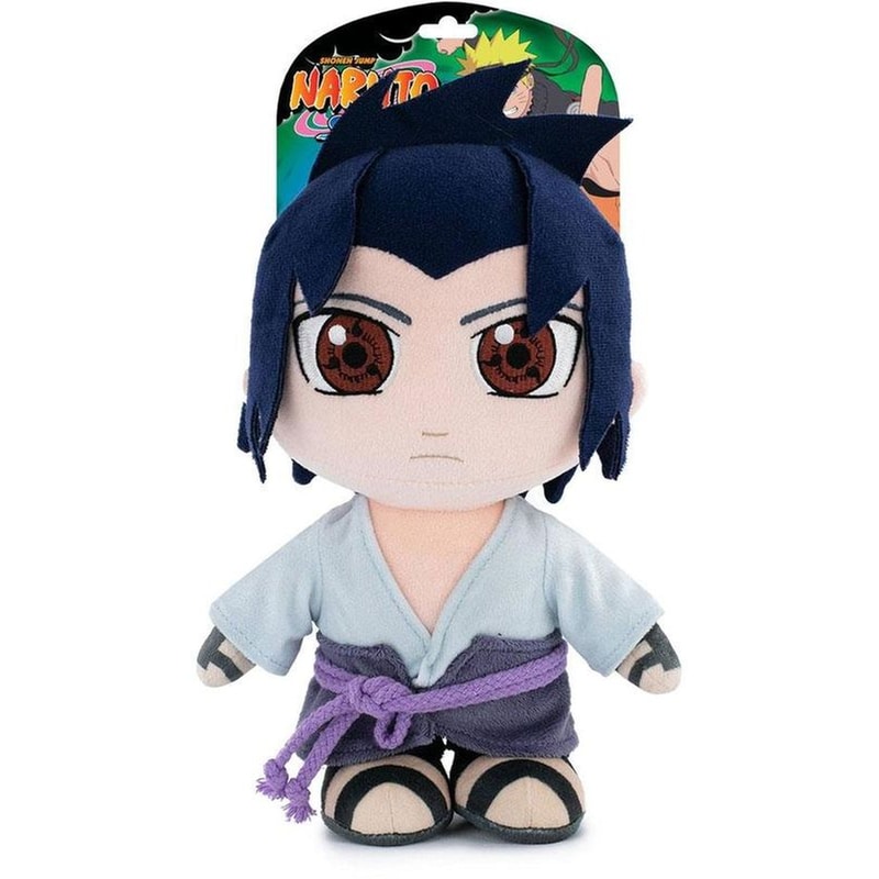 PLAY BY PLAY Λούτρινη Φιγούρα PLAY BY PLAY Naruto Shippuden Sasuke Uchiha 27 cm