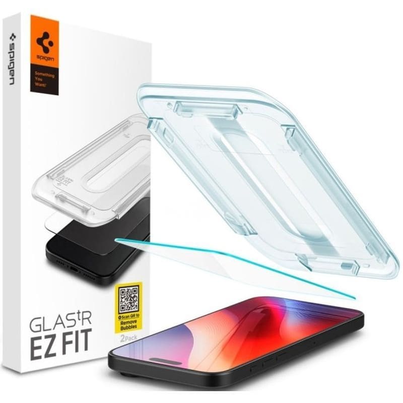 Προστατευτικό οθόνης Apple iPhone 16 Pro Max - Spigen Tempered Glass Glas.tr Ez Fit Hd Οθόνης 0.2 mm 9h
