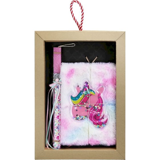 Λαμπάδα Synchronia Λούτρινο Τετράδιο - Μονόκερος Αστέρι image 1