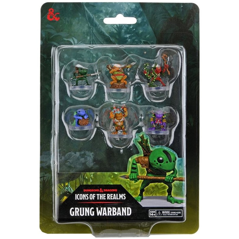 WIZKIDS Dd5 Icons: Grung Warband Dungeons Dragons WIZKIDS