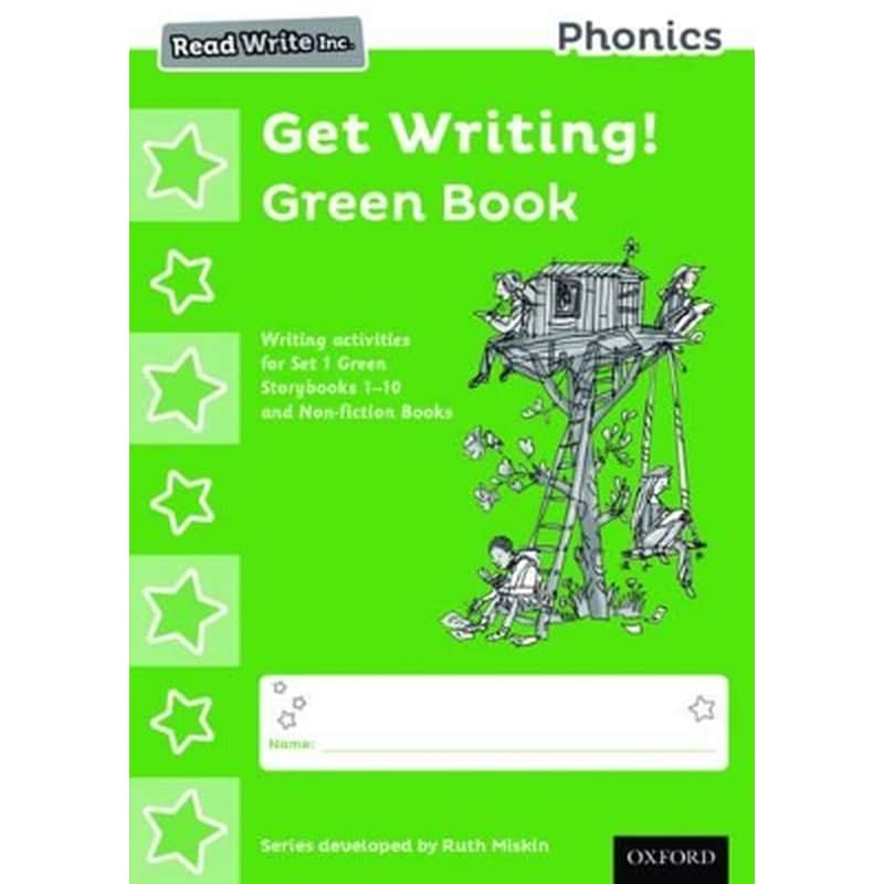 Read Write Inc. Phonics: Get Writing! Green Book Pack of 10