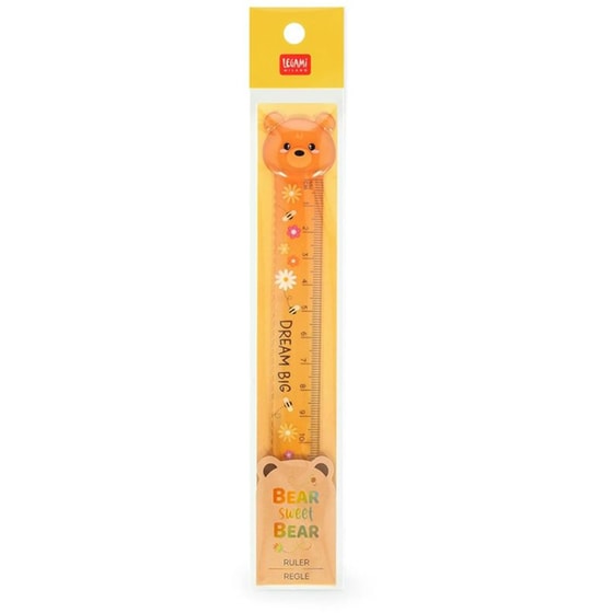 Χάρακας Legami Teddy Bear 15cm image 1