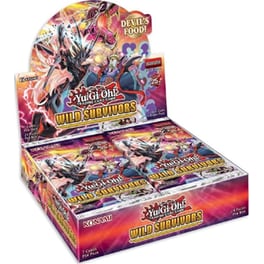 Yu-gi-oh! Wild Survivors Booster Box Card Game (Konami) - 24 Φακελάκια