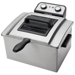 SOGO FRE-SS-798 με 3 Καλάθια Τηγανίσματος 3000W 5 L Ασημί Φριτέζα