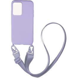 Θήκη Xiaomi Xiaomi 11T Pro - My Colors Carryhang Liquid Silicone Strap - Λιλά