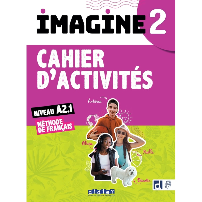 Imagine: Cahier dactivites 2 + CD mp3 + didierfle.app