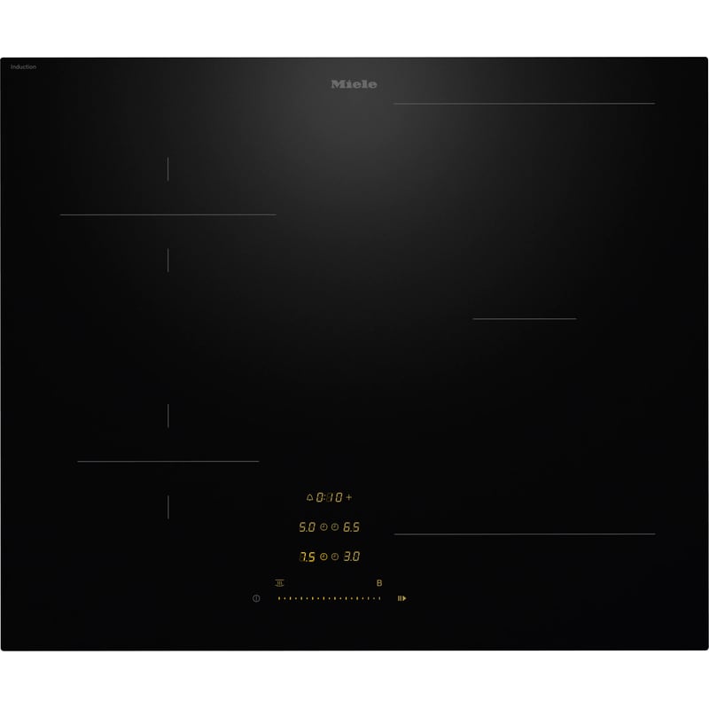MIELE KM8462 FL 62 cm Μαύρο Εστία Επαγωγική Αυτόνομη