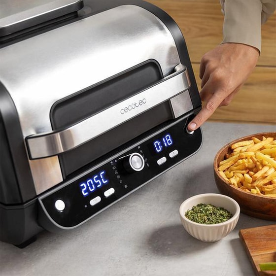 CECOTEC Cecofry FireDome 8000 Pro CEC-04950 1700 W 8 L Μαύρο Φριτέζα Αέρος image 3