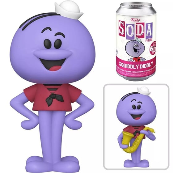 Funko Vinyl Soda - Television - Squiddly Diddly image 0