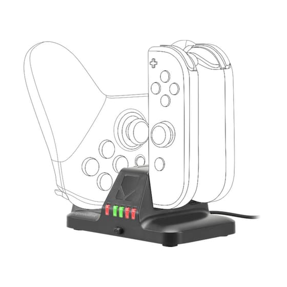 SPEEDLINK Quad Multi-Charger - Φορτιστής για Χειριστήρια Nintendo Switch/OLED image 2