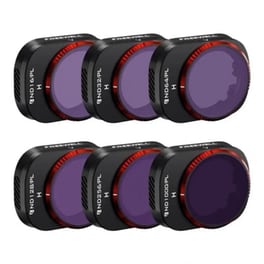 Φίλτρα Drone Freewell Bright Day Filters για DJI Mini 4 Pro (6 τμχ) - Μαύρο