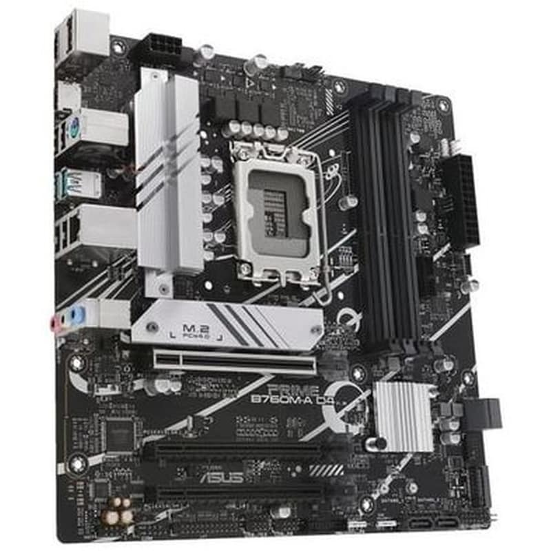 ASUS Μητρική Κάρτα Asus Prime B760M-A D4-CSM Intel B760 Micro ATX με Socket Intel 1700