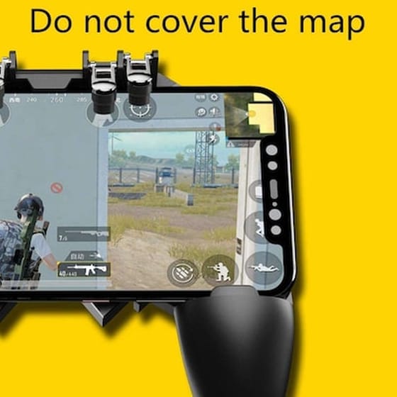 Ak-66 Mobile Gamepad Ενσύρματο για Android & iOS με Υποστήριξη Βάσης για Κινητό Μαύρο image 1
