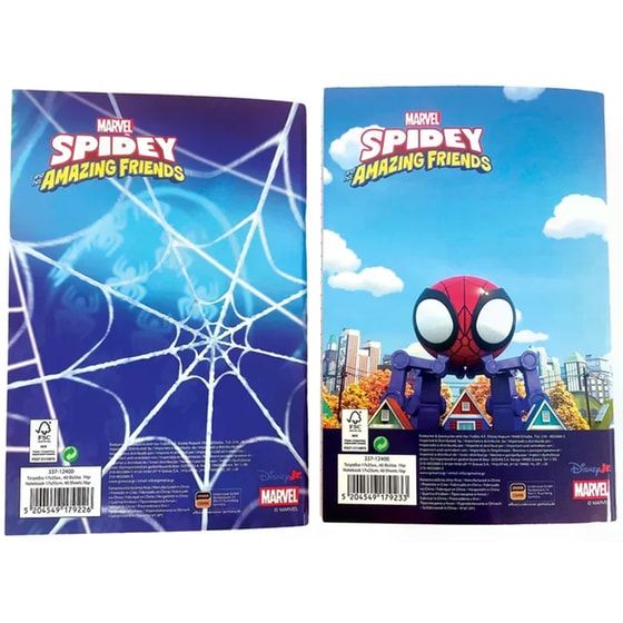 Τετράδιο Καρφίτσα Gim 40Φ. Spidey image 1