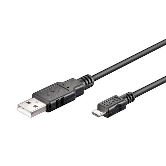 Καλώδιο USB 2.0 A σε Micro USB - Goobay - 1.8m image 0