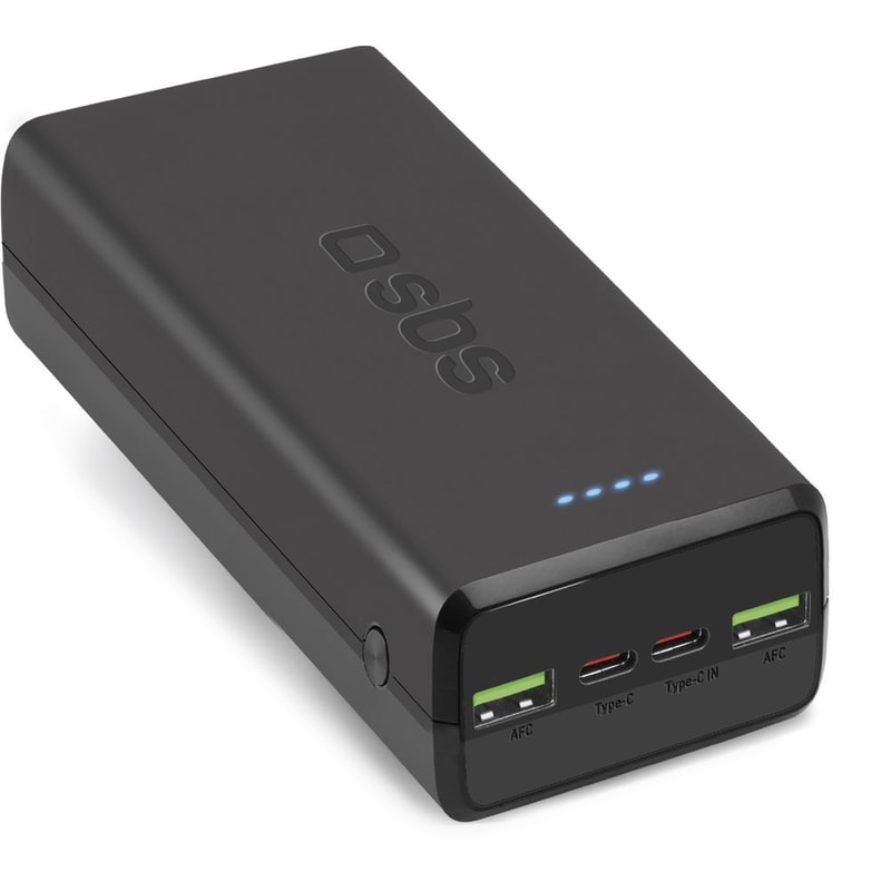 Powerbank SBS Nano 30.000mAh - Μαύρο