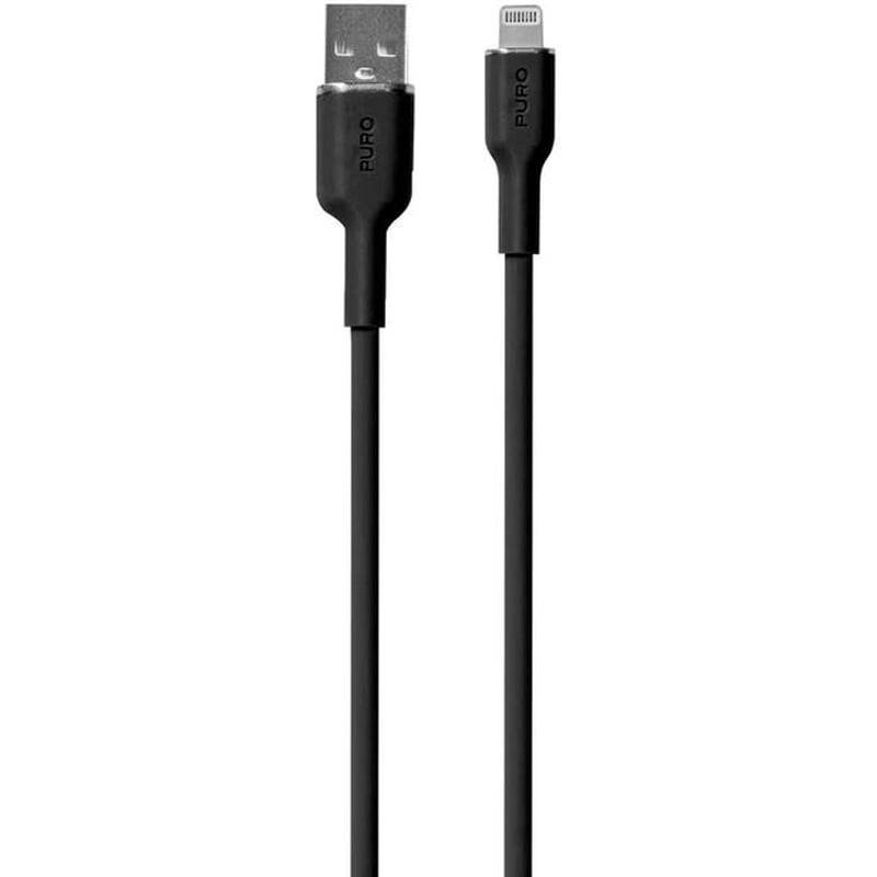 Καλώδιο Φόρτισης Puro USB-A σε Lightning 1.5m - Μαύρο
