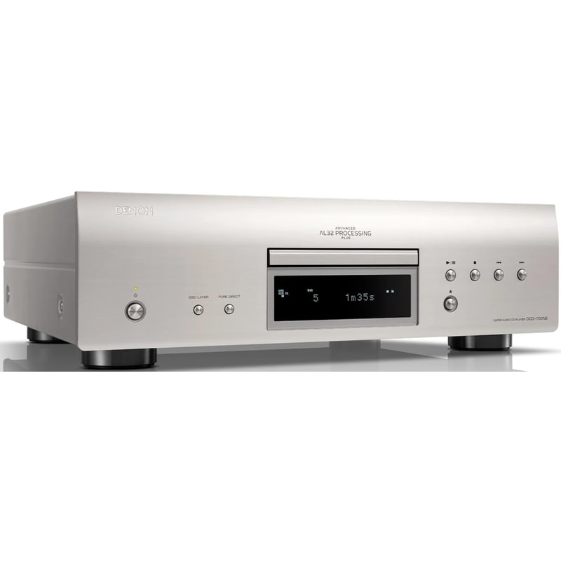 Denon Denon DCD-1700NE Hi-Fi CD Player - Ασημί
