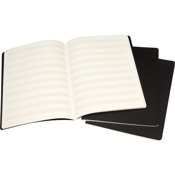 Σημειωματάριο Moleskine Art Music Cahier XL Μαύρο (1 Τεμάχιο) image 1