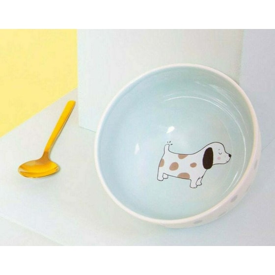 Sass & Belle Κεραμικό Μπώλ 300ml - Barney Dog Bowl image 2
