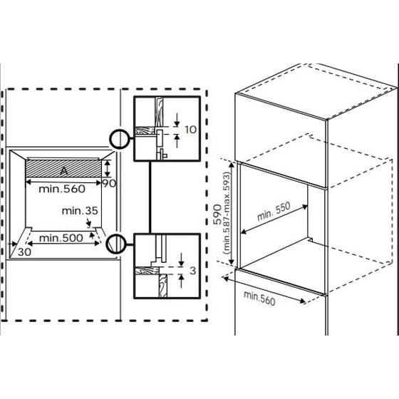 BEKO BBIS12300XDE 72 Lt Inox Εντοιχιζόμενος Φούρνος Άνω Πάγκου image 6