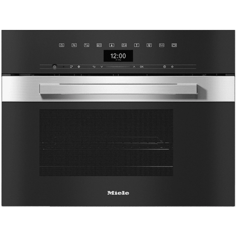 MIELE MIELE DGM 7440 40 Lt Ανοξείδωτο CleanSteel Εντοιχιζόμενος Φούρνος Μικροκυμάτων