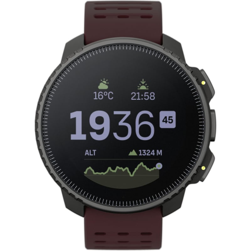 Smartwatch Suunto Vertical 49mm – Black Ruby