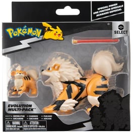 Φιγούρες Jazwares Pokemon Evolution Growlithe & Arcanine