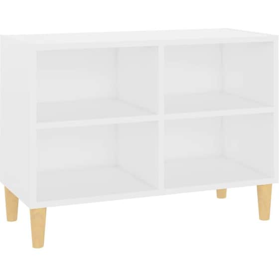 Έπιπλο Τηλεόρασης VidaXL Ξύλινο 69.5x30x50cm - Λευκό image 0