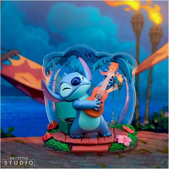 Αγαλματίδιο Abysse Disney: Stitch - Guitar (10cm) (ABYFIG138) image 6