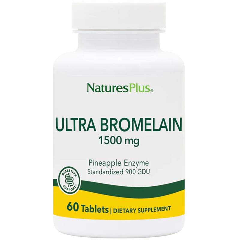 Ένζυμο Natures Plus Ultra Bromelain 1500mg - 60 ταμπλέτες