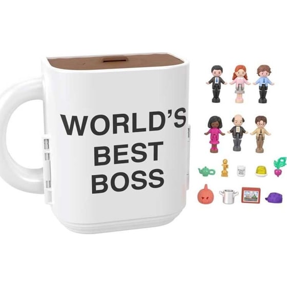 Συλλεκτική Κούπα Polly Pocket x The Office World's Best Boss (JCC19) image 3