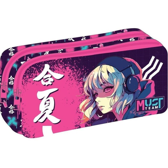 Κασετίνα Βαρελάκι Must Team Anime image 0