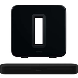 Sonos Beam Soundbar 80W 2.0 + Subwoofer Sonos Sub (Gen3) - Μαύρο