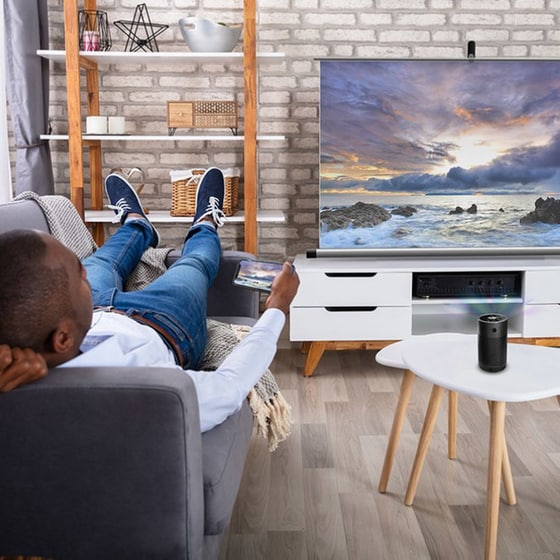 Projector HP MP250 & Power Bank & Οθόνη προβολής 84″ image 10