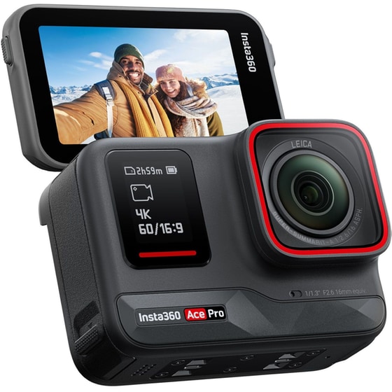 Action Camera Insta360 Ace Pro - Μαύρο image 5