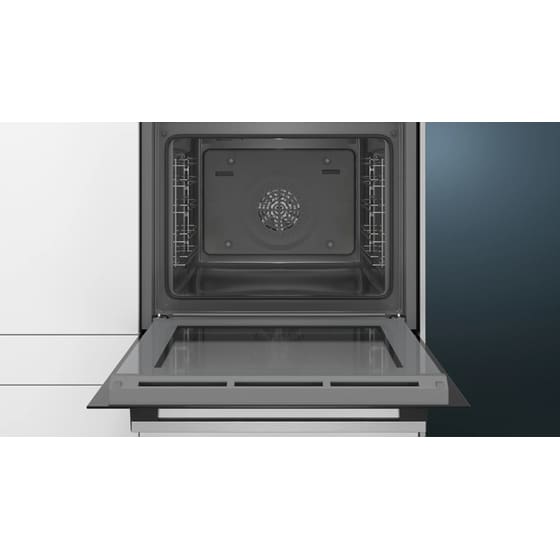 SIEMENS HR538ABS1 71 Lt Inox Εντοιχιζόμενος Φούρνος Άνω Πάγκου image 1