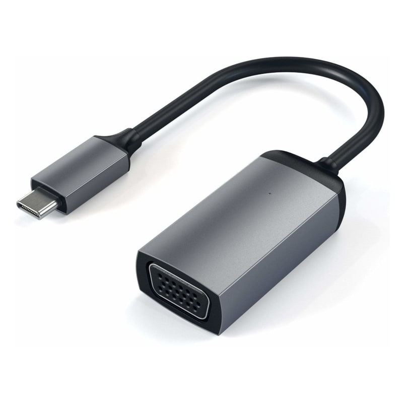 SATECHI Αντάπτορας Satechi USB-C male σε VGA female - Space Gray